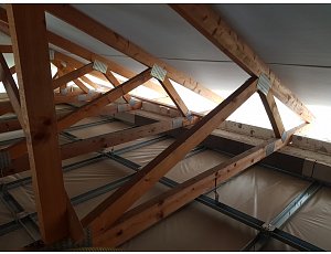 Pouhá konstrukce SDK stropu